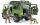 Jucarie Masina de teren Land Rover Defender cu padurar si caine Bruder