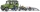 Jucarie Masina de teren Land Rover Defender cu remorca si motocicleta Ducati Bruder