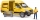 Jucarie Sprinter DHL Mercedes Benz cu sofer Bruder
