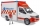 Bruder - Ambulanta Mercedes Benz Cu Sofer Si Sirena