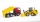 Set de joaca Camion MAN TGA si Incarcator articulat FR 130 Bruder