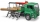 Jucarie Camion lemne MAN TGA cu macara de incarcare si 3 busteni Bruder