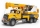Jucarie Camion Mack Granite Liebherr cu macara Bruder 