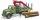 Jucarie Camion lemne Mack Granite cu macara de incarcare, grafier si 3 busteni Bruder 