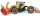 Jucarie Tractor Claas Axion 950 cu lanturi si freza de zapada Bruder