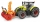 Jucarie Tractor Claas Axion 950 cu lanturi si freza de zapada Bruder
