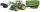 Jucarie Tractor John Deere 7930 cu incarcator frontal si remorca basculanta pe osie Bruder 