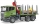 Jucarie Camion forestier Scania R-Series cu macara de incarcare, graifer si 3 busteni Bruder 