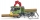 Jucarie Camion forestier Scania R-Series cu macara de incarcare, graifer si 3 busteni Bruder 