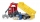 Jucarie Camion de constructii cu macara Mercedes Benz Arocs si 2 paleti Bruder