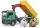 Jucarie Camion MAN TGS cu 3 containere de reciclat sticla Bruder
