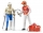 Set de joaca Figurine asistenti ambulanta si accesorii Bruder 