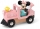 Minnie Mouse cu locomotiva BRIO