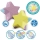 Forme efervescente tip stea, diverse culori, Inkee Craze 