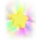Forme efervescente tip stea, diverse culori, Inkee Craze 