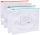 Pungi plastic ziplock, A4, 340 x 240mm, diverse culori, M&G