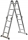 Scara din aluminiu articulata, 4 x 3 trepte