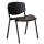 Scaun de sufragerie din plastic Layer, negru
