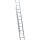 Scara extensibila din aluminiu HOBBY, 2 x 9 trepte