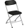 Scaun de sufragerie din plastic Poly, negru
