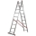 Scara din aluminiu HOBBY, 2 x 11 trepte