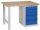 Masa de atelier Weld cu 5 sertare, 84 x 120 x 80 cm, gri
