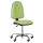 Scaun de lucru Torino plus cu roti moi, verde