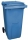 Pubela de exterior din plastic pentru deseuri sortate, volum 240 l, albastra