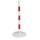 Stalpi metalici de ingradire Wing, inaltime 80 cm, 2 buc, alb/rosu