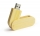 Stick USB personalizabil 16GB maro BAMBOO