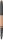 Roller Calais Brushed Rose Gold and Black Cross