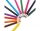Creioane colorate hexagonale, ulei pastel, cutie cilindrica din carton premium, 48 culori/set, M&G