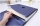 Mapa tip proiect A4, 12 compartimente, albastru, 330 x 240 x 35mm M&G 