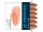 Patroane cerneala pastel, 6 buc/set, culoare apricot, Schneider