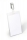 Ecuson vertical transparent clip metalic 90 x 60 mm 25 buc/set Durable