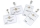 Ecuson vertical transparent clip metalic 90 x 60 mm 25 buc/set Durable