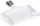 Ecuson dublu transparent  54 x 85 mm 25 buc/set Durable