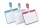 Ecuson transparent clip rotativ 60 x 90 mm 25 buc/set Durable