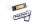 Ecuson magnetic Clip Card 17 x 67 mm 25 buc/set Durable