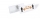 Ecuson cu ac si clip, 40 x 105 mm, 14 buc/set Durable