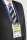 Ecuson A6 cu buzunar carti de vizita si snur textil albastru 10 buc/set Durable
