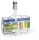 Suport card dublu cu protectie RFID argintiu 10 buc/set Durable