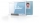 Suport card Pushbox mono 54 x 87 mm 10 buc/set Durable