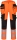 Pantaloni DX4 Hi-Vis Portwest, holster detasabil, portocaliu/negru