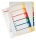 Index imprimabil, A4, numerotare 1-6, Esselte