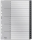 Index Leitz Recycle, PP, partial reciclat, reciclabil, A4 MAXI, 1-20, negru