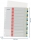 Index Leitz Cosy, imprimabil, PP, A4, 1-20, multicolor