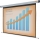 Ecran de proiectie, pentru perete, format 4:3, 200x151.3 cm, suprafata alb mat, home theater, cinema, office NOBO