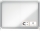 Avizier Premium Plus, interior, otel emailat, 8x A4, geam glisant si cheie, magnetic, alb NOBO 