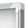 Avizier Premium Plus, exterior, otel emailat, 4x A4, cu usa si cheie, magnetic, alb NOBO